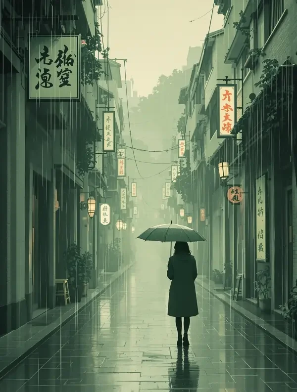 第七个雨季封面 - 荷塘月色专区