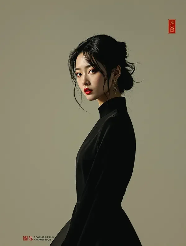 《她把刀藏进玫瑰里》短剧封面