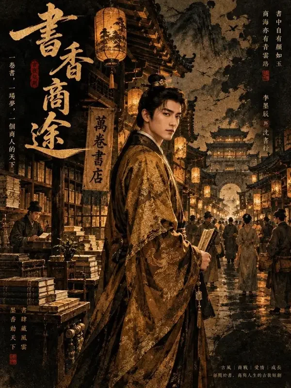 《重生之我在古代当首富》短剧封面